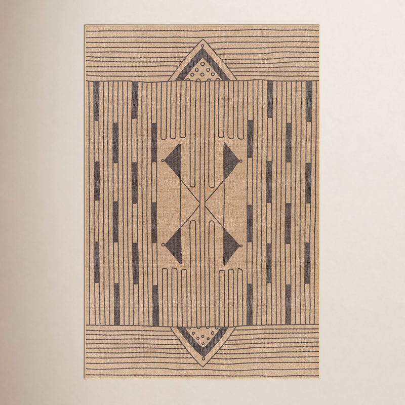 Tapis brun clair Glenda, Rectangle 9 pi x 12 pi
