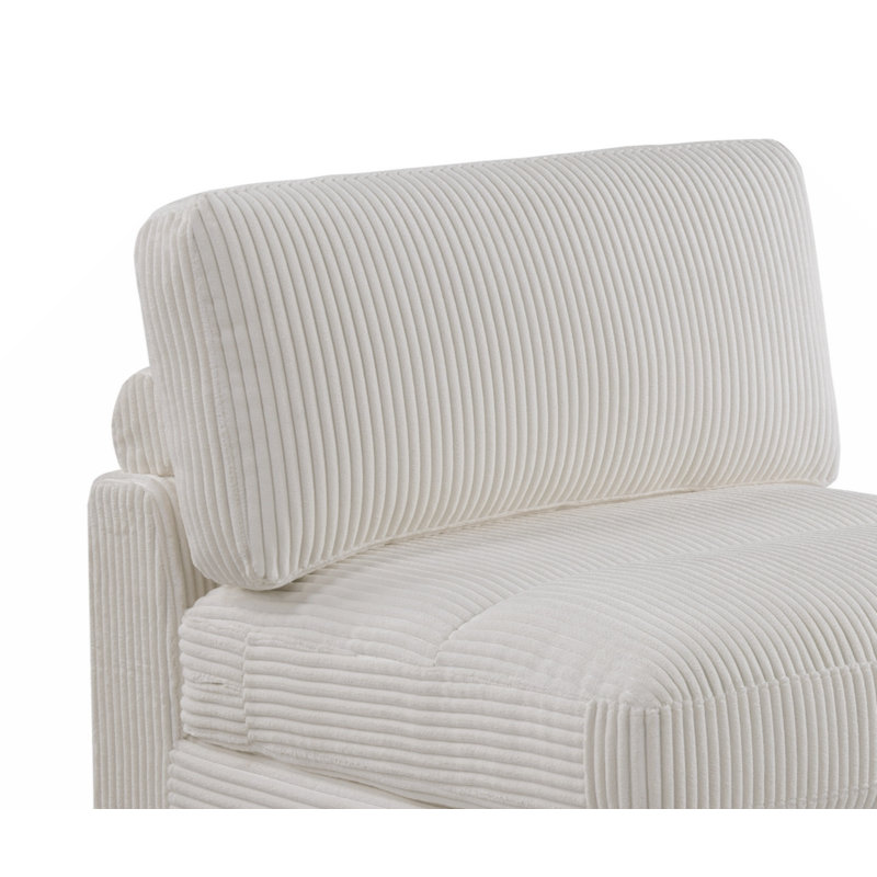 Accent Chair, Living Room Armless Chair, Comfy Chair