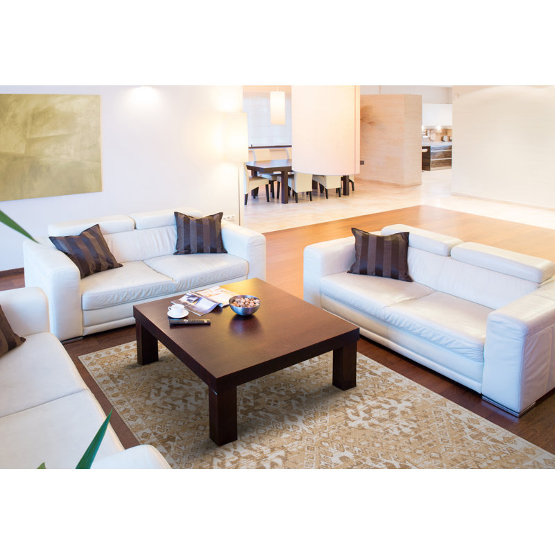 Tapis beige Opheim Aztec, Rectangle 7 pi 10 po x 10 pi 2 po