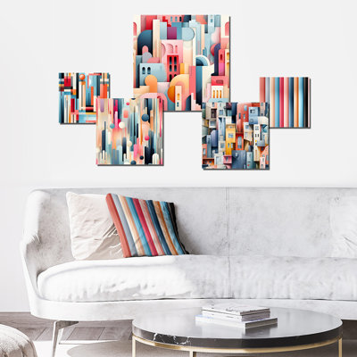Covino - Abstract Wall Art Set Of 5