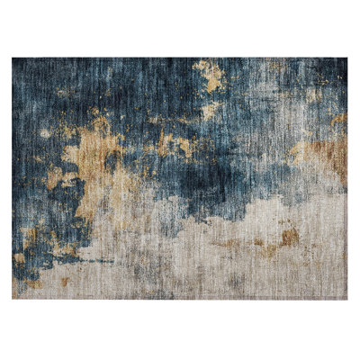 Chayil Area Rug with Non-Slip Backing