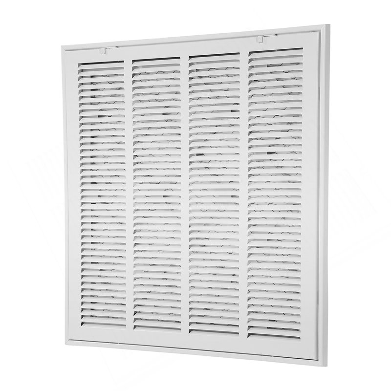 La grille de retour de filtre à air convient aux grilles à ouverture de conduit de l 20 po x H 20 po avec filtre