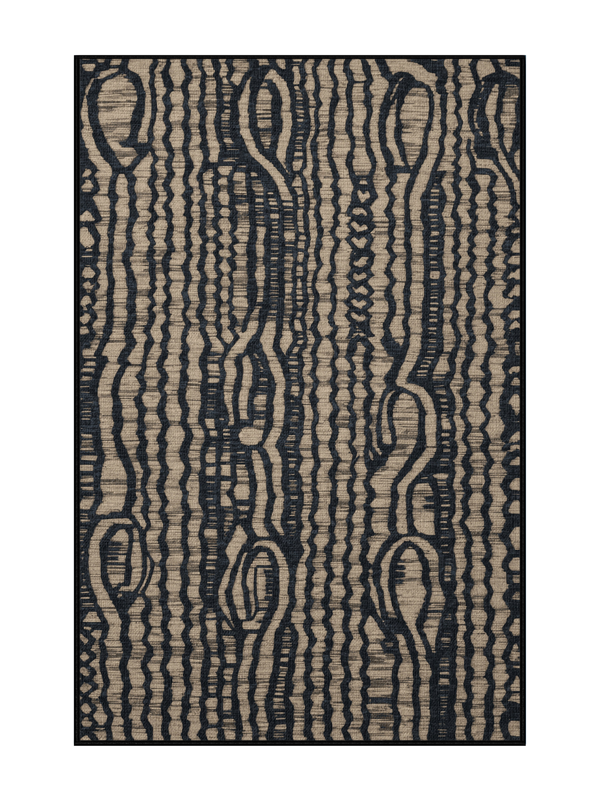 One Allium Way® Washable Fish Hooks Hawaiian Area Rug | Wayfair