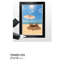 Romance sur la plage, œuvre d'art personnalisée avec noms et date, cadeaux personnalisés-50750686-50750687