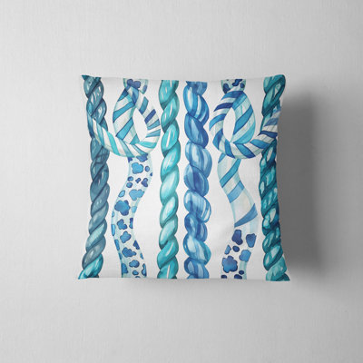 Striped Reversible Pillow Cover