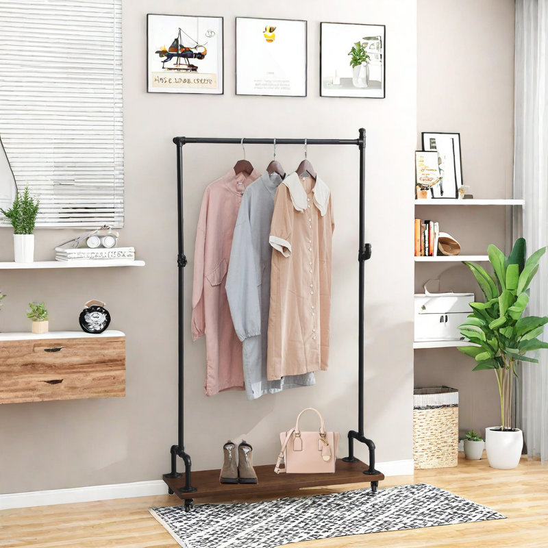 Shunk Rolling Clothing Rack