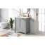 Ensemble de meuble-lavabo 30 po avec lavabo, armoire de salle de bain multifonctionnelle avec portes et tiroir, structure solide et panneau de fibres à densité moyenne-99926287