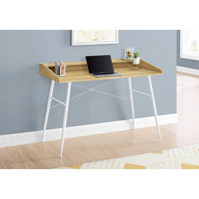 Bureau d'ordinateur, bureau avec tablettes de rangement