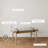 Polyester Upholstered Bench