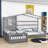 Oakengates Twin Size Wood L-Shaped House Beds with Fence-2074884983