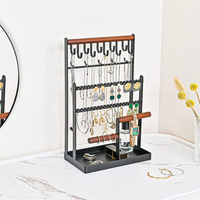 Audino Jewellery Stand +, Black