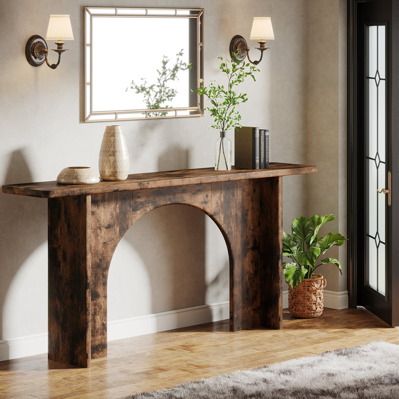 Danyetta 63'' Unfinished Console Table