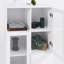 Armoire à portes vitrées avec tiroir