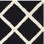 Sanyla Hand-Tufted Wool Black/White Area Rug-1627703374