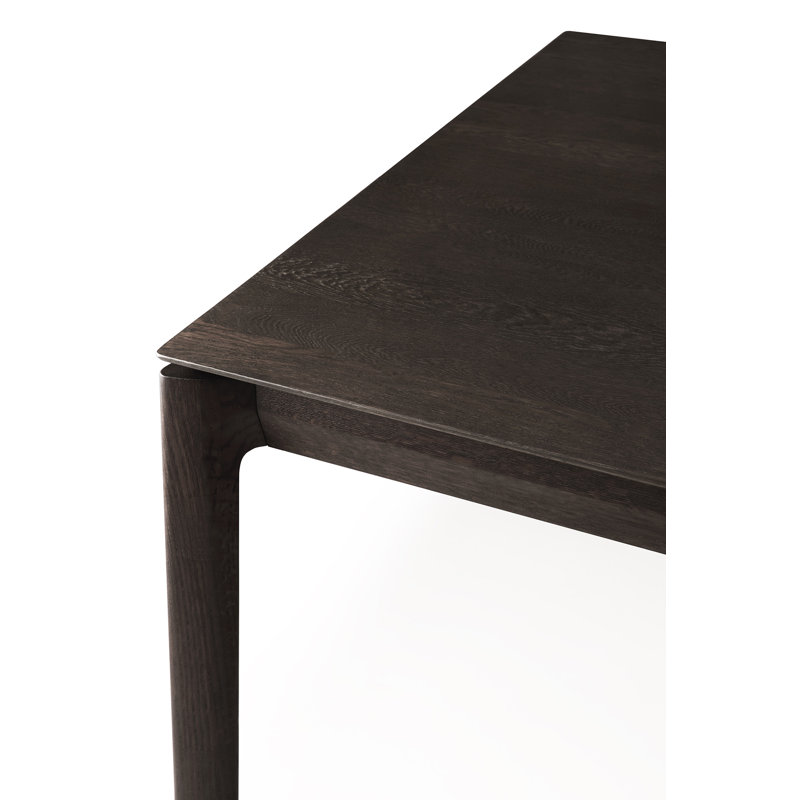 Bok Solid Wood Dining Table, 30"H x 63"L x 31.5"W, Tainted Oak