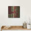 «Merry Christmas Patchwork III» par Sasha, Red Barrel Studio®, mur métallique-1049519930