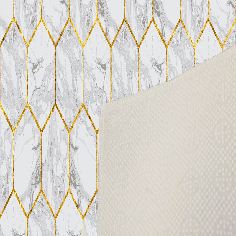 Stylish Woven Carpet (4 x 6 ft), 100% Polyester, 0.4 in Pile Height | Antibacterial, Non-Slip Underside | Machine Washable, 3D Digital Printing | Perfect for Living Room, Bedroom, and Home Decor