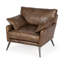 Fauteuil club en cuir Emily-685731143