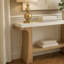 Console Mid-Century moderne en bois massif-1533046170