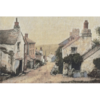 «English Village Watercolor» par Red Barrel Studio®