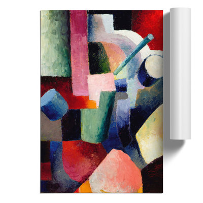 Composition Vol.2 by August Macke - No Frame Painting