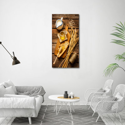 Breakfast - Wrapped Canvas Print