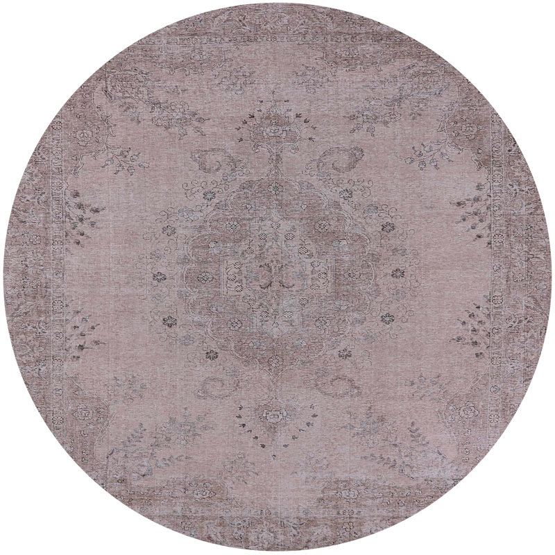 Oriental Indoor Rug, Round 3'