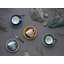 Stoneware Espresso Cup and Saucer