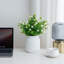 White 41cm Ceramic Table Vase