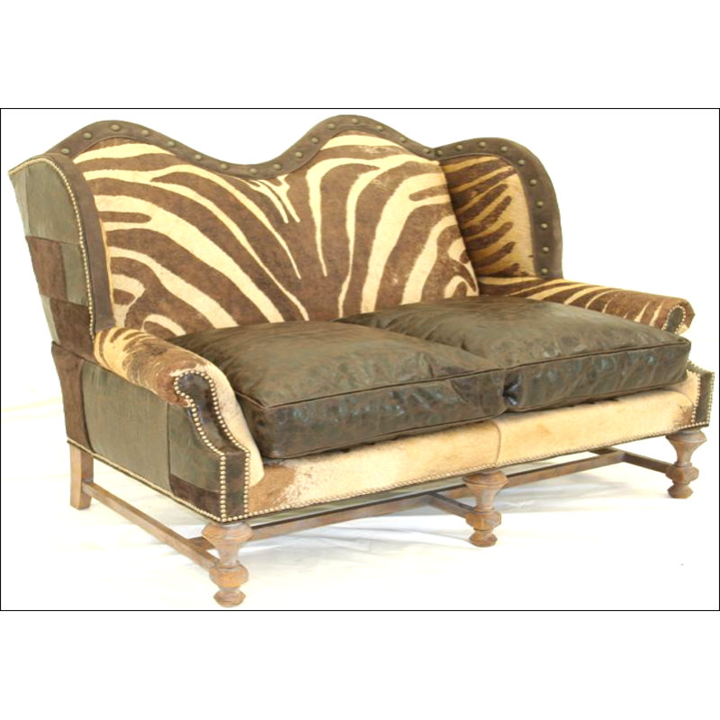Loveseat, Old Gold E, Bella Black Performance Velvet, Brushy Bayou
