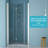 34"W x 72"H Fold Frameless Shower Door-121766405