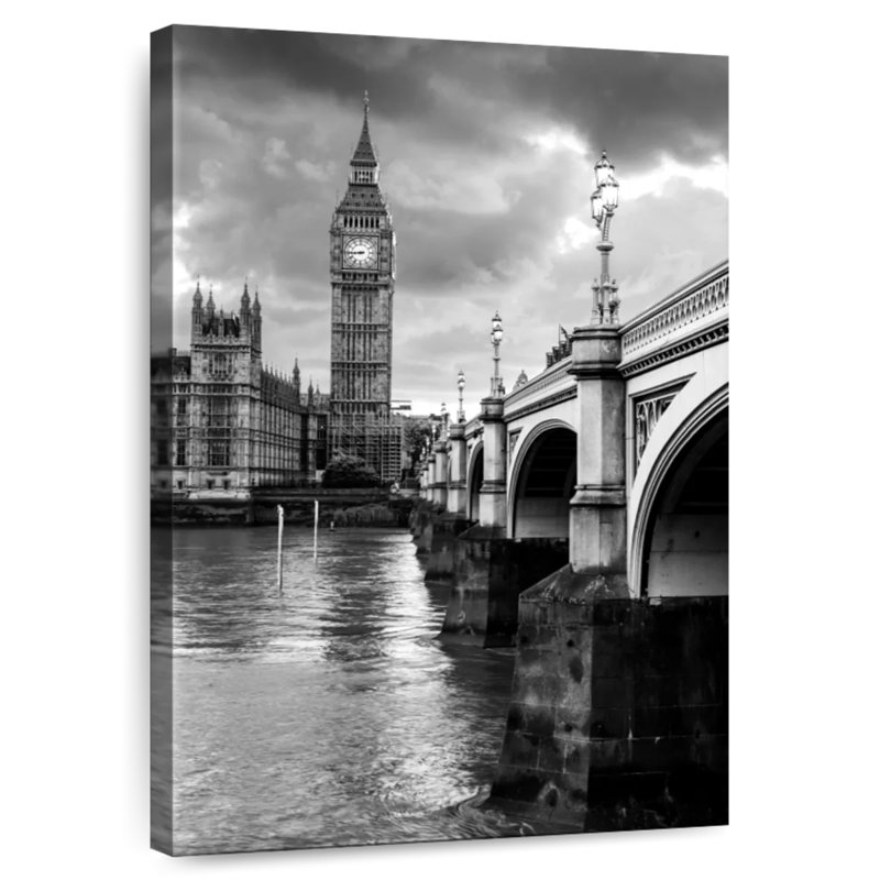 Aime Big Ben Palace Of Westminster III, 12" H x 8" W