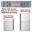 56 In X 12 In 12 Pockets Mini Fridge Organizer,Dorm And Office Over The Fridge Caddy Organizer, Mini Fridge Accessorie(Grey)