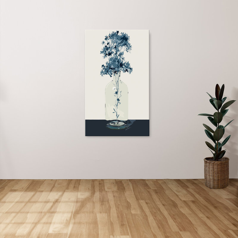«Bottled Lace I» par Carol Robinson, reproduction sur toile, H 36 po x l 60 po x P 1,5 po