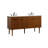 60'' Double Bathroom Vanity with Engineered Marble Top-1434551448