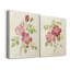 «Dusty Rose I», ensemble de 2 peintures sur toiles-1340008068-1340008069