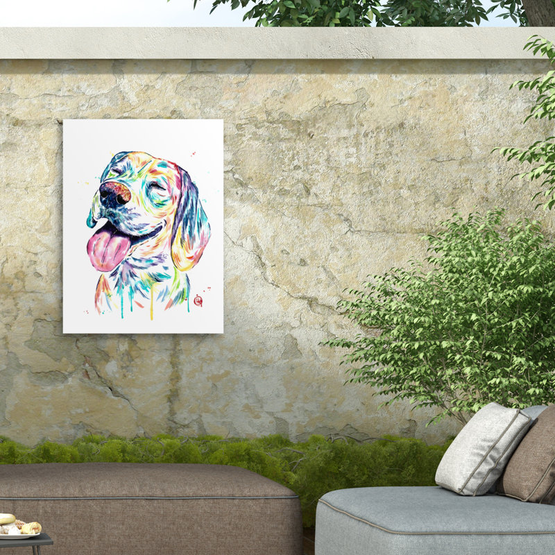 Toile extérieure Lisa Beagle, H 18 po x l 24 po
