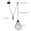 Lagarto 1 - Light Black Lantern Pendant-1821425553