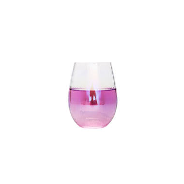 Gianna Ombre Sage Set of 4 Stemless Wine Glasses – Mikasa