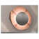 Orbit Wood Plug-in Flush Mounted Sconce