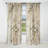 Bergfield - Bamboo Curtain - Blackout Floral Curtain - 1 Panels-1971549005