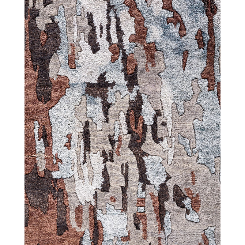 Overdyed One-of-a-Kind 9' 2" X 12' 0" Hand Knotted Area Rug