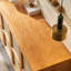 Rattan woven simple sideboard cabinet