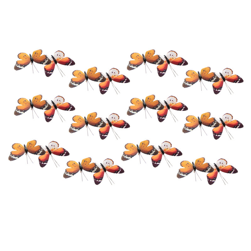 Ensemble de 12 pinces à papillon Marlee - ensemble de 12