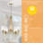 5 - Light Dimmable Empire Chandelier