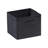Foldable 6-Piece Fabric Decorative Storage Basket in Black Finish, 8.78'' H X 10.9'' W X 10.01'' D-50762837-50762836