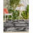 Contemporary Aviesel Area Rug Black and White Color-1518119157