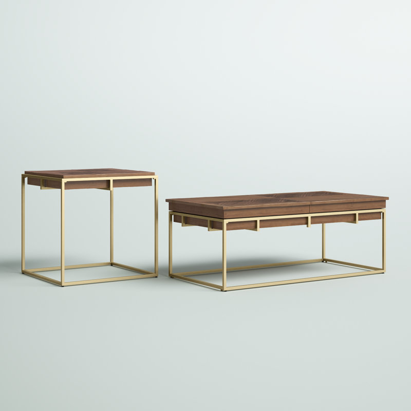 Ensemble de tables basses 2 pièces Simmerman