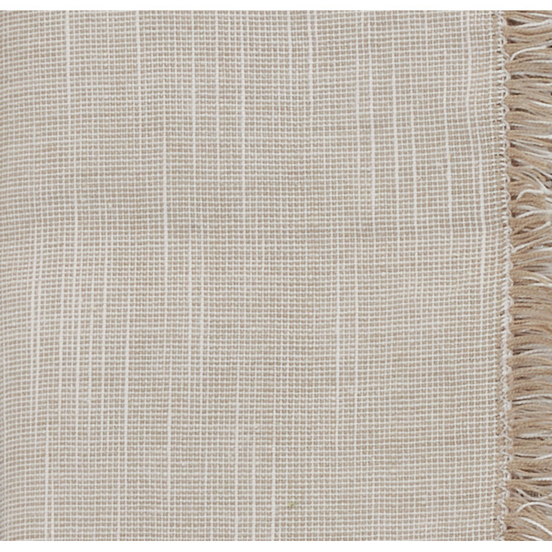 Serviette de table en coton 20 po Cornelia, Naturel