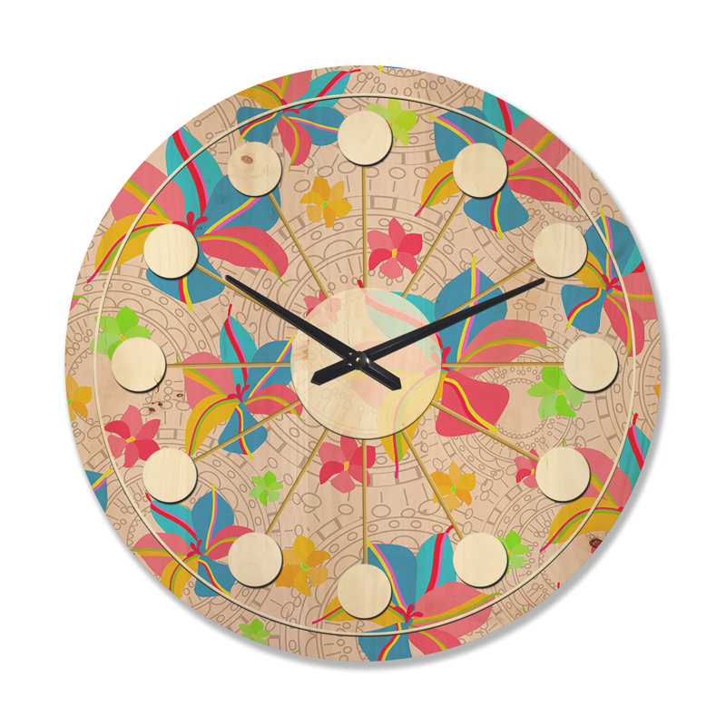 Horloge murale rétro rétro, Grand